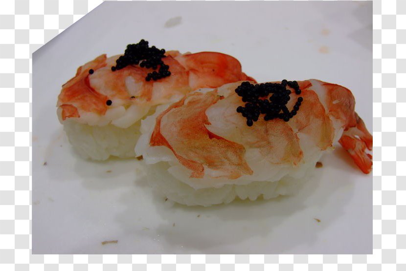 California Roll Sushi Smoked Salmon Caridea Fried Rice - Side Dish - Blackfish Child Shrimp Transparent PNG