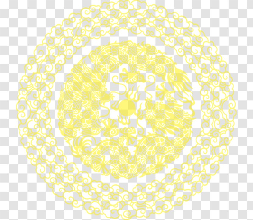Yellow Circle Pattern - Area - Retro Material Transparent PNG
