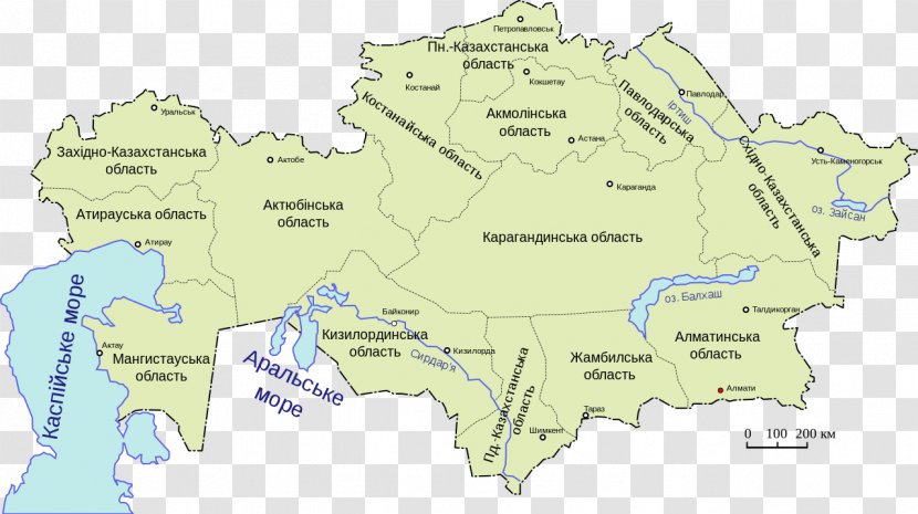 Akmola Region North Kazakhstan Administratīvi Teritoriālais Iedalījums Kazakh Soviet Socialist Republic Province - Map Transparent PNG