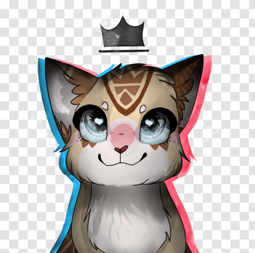 Whiskers Cat Cartoon Nose - Fictional Character Transparent PNG