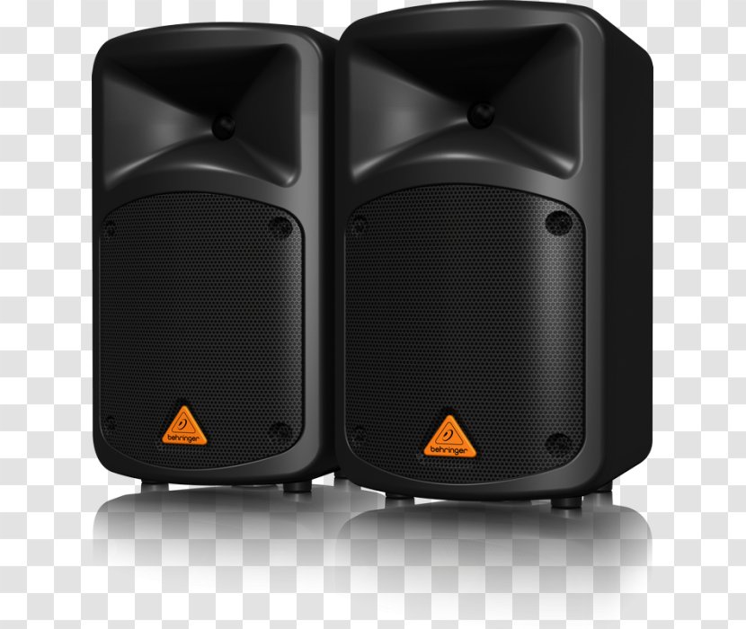 Active PA Speaker Set Behringer EPS500MP3 Built-in Mixer Public Address Systems Loudspeaker Europort - Microphone Transparent PNG