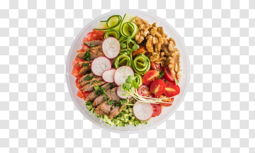 Vegetarian Cuisine Hors Doeuvre Vegetable Meat Salad - Asian Food - Walnut Meat, Vegetables Transparent PNG