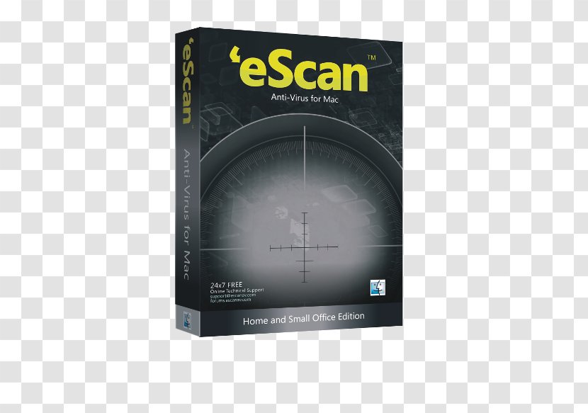 EScan Computer Security User Mobile Malware - Multimedia - Border Transparent PNG