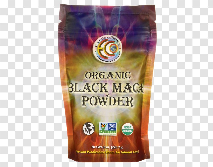 Organic Food Raw Foodism Maca Superfood Swanson Health Products - Earth Circle Transparent PNG