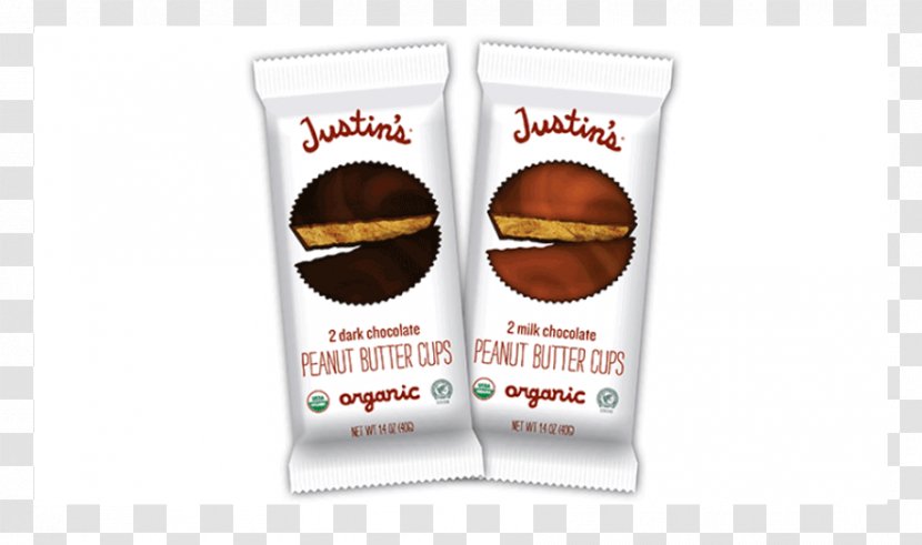 Peanut Butter Cup White Chocolate Justin's Organic Food Nut Butters - Ounce Transparent PNG