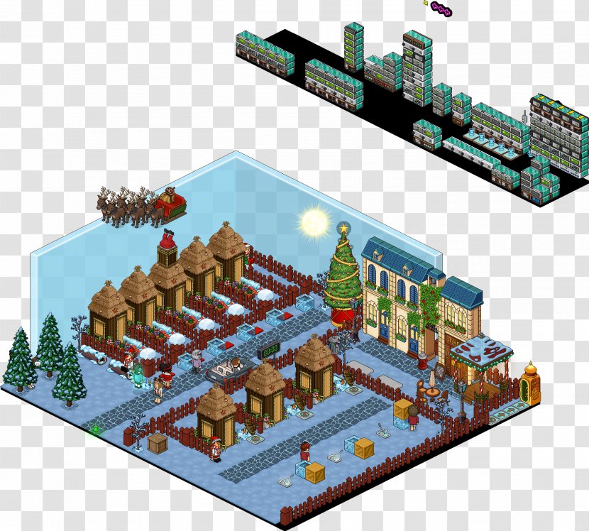 Game HabboStorm Christmas Day - Habbostorm - Casa Solo Pezo Transparent PNG