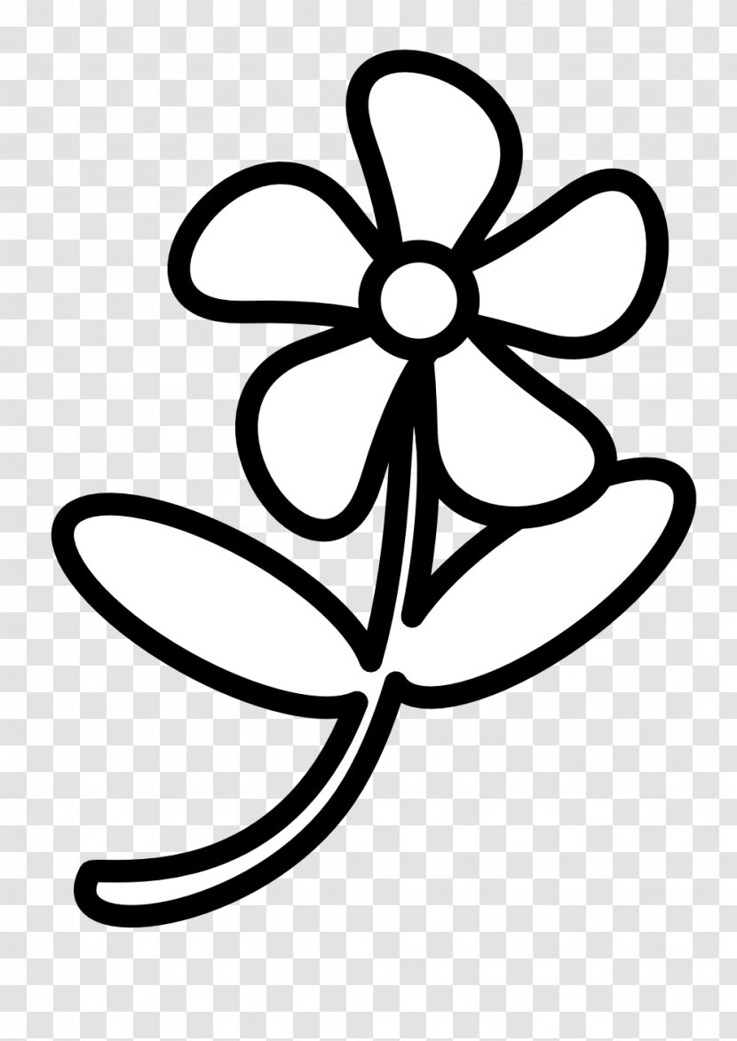 Flower Drawing Clip Art - Symmetry - Svg Transparent PNG