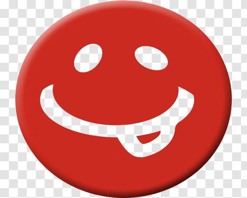Smiley Red Icon - Facial Expression - Circle Pie Face Transparent PNG