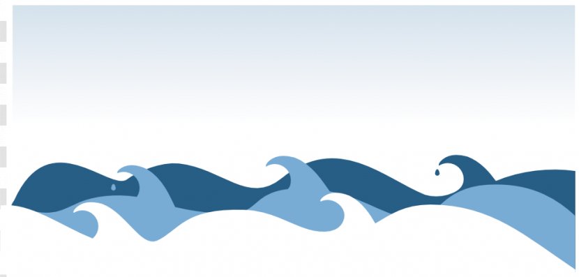Sea Ocean Wind Wave Clip Art - Blue - World Cliparts Transparent PNG