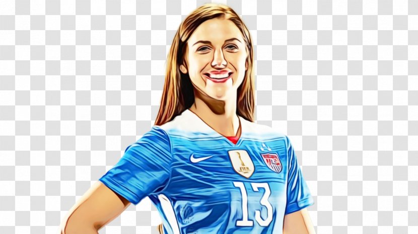 Alex Morgan Saving The Team T-shirt United States Women's National Soccer Football - Player Transparent PNG