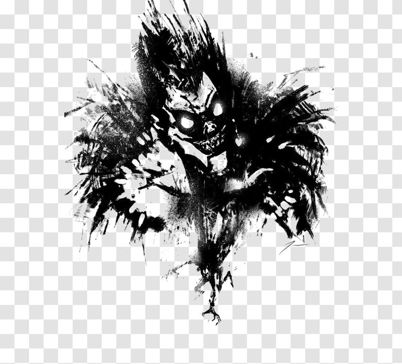 Ryuk Light Yagami Misa Amane Rem - Heart - Demon Transparent PNG