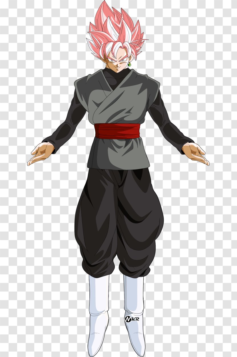 Goku Black Gogeta Super Saiyan - Cartoon Transparent PNG