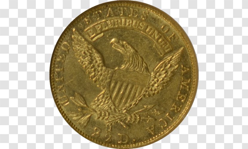 Coin Philadelphia Mint Gold Halfpenny Eagle - Currency - Walking Liberty Half Dollar Transparent PNG