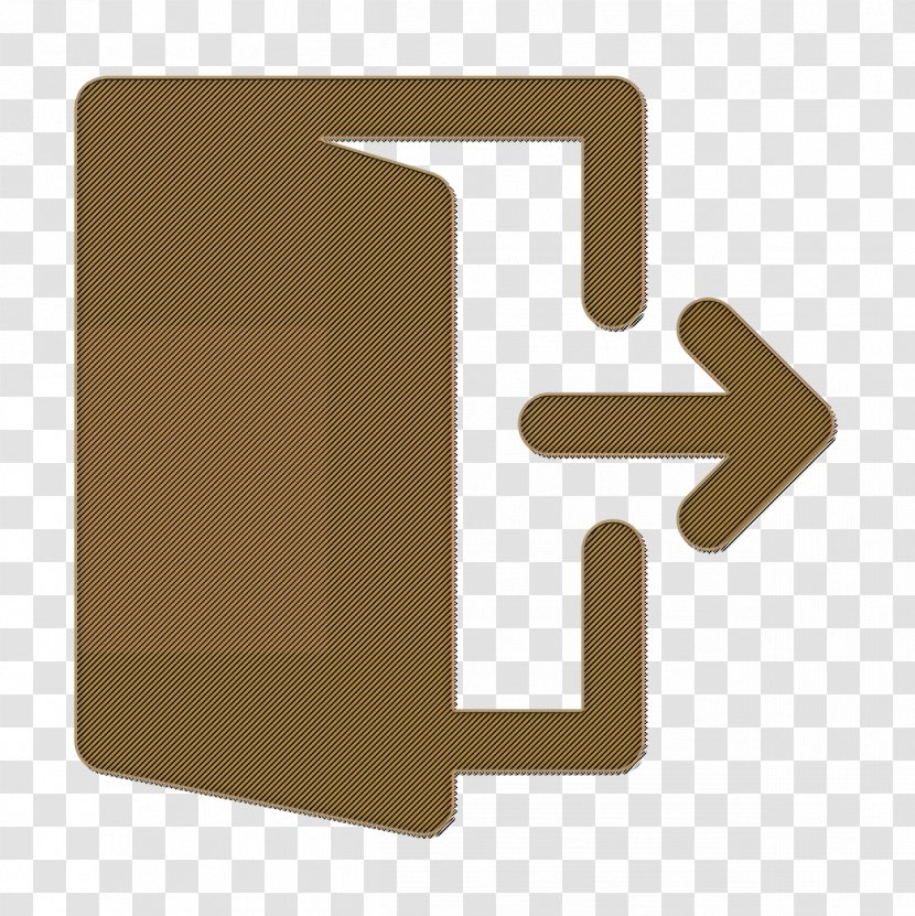 Logout Icon Essentials - Material Property - Symbol Transparent PNG