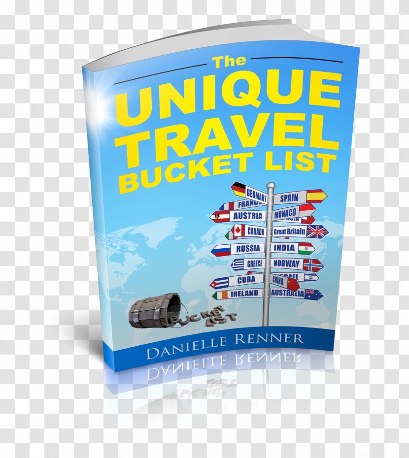 Water Product Book Text Messaging - Vacation Bucket Lists Transparent PNG