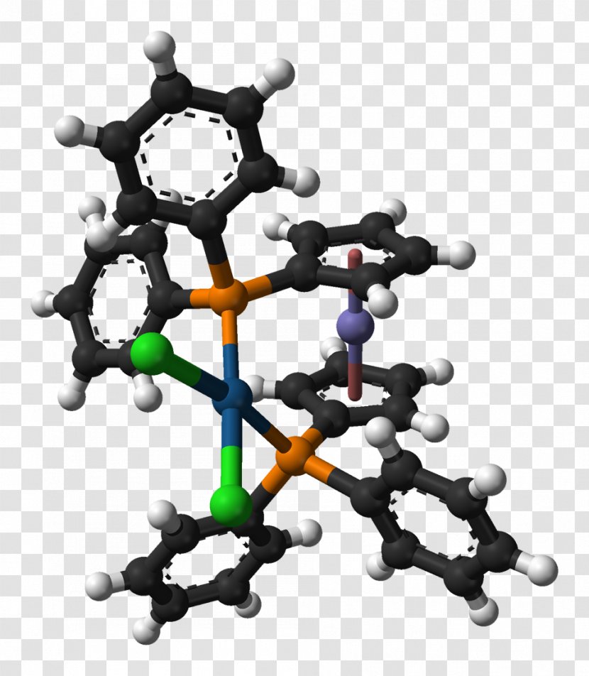1,1'-Bis(diphenylphosphino)ferrocene Chemistry Molecule Ligand - Iron Transparent PNG