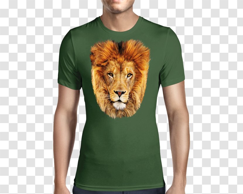 T-shirt Lion Clothing Husband - Cat Like Mammal Transparent PNG