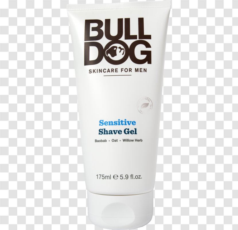Lotion Shaving Cream Cleanser Skin Care - Bulldog Original Face Wash Transparent PNG