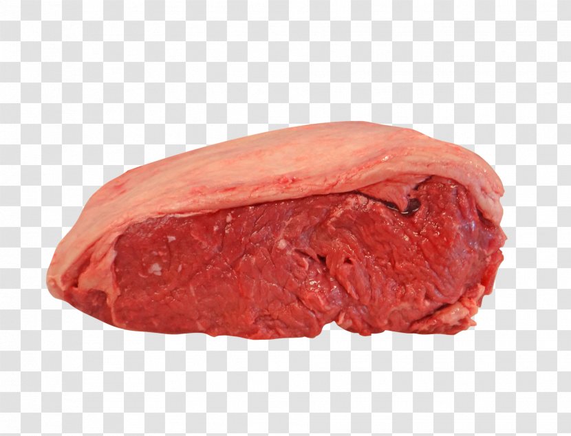 Raw Foodism Roast Beef Strip Steak Meat - Cartoon Transparent PNG