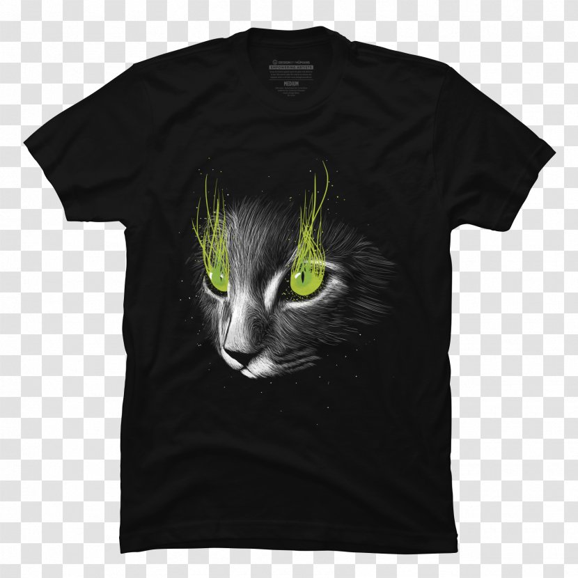 Printed T-shirt Sweater Designer Crew Neck - Cat Lover T Shirt Transparent PNG