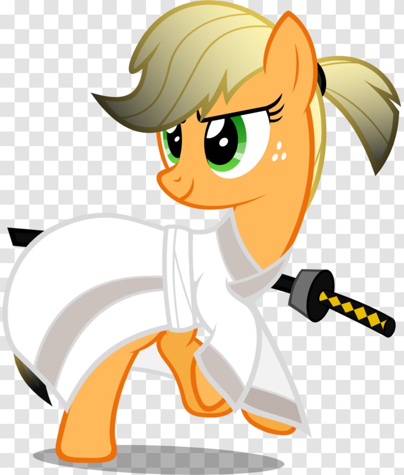 Pony Applejack DeviantArt Rarity Samurai - Horse - Halloween Fantasy Tour Transparent PNG