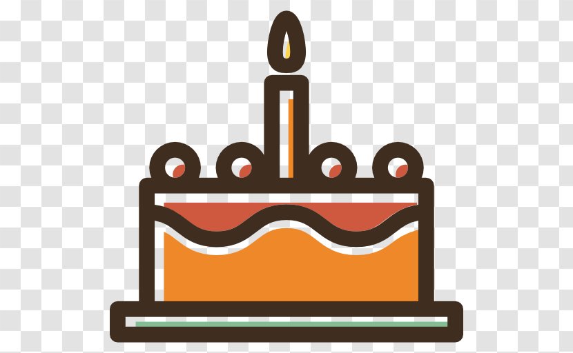 A Birthday Cake - Candle Transparent PNG