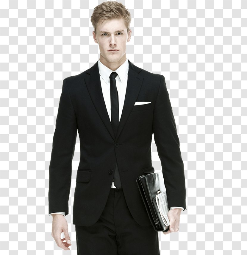 Tuxedo Suit Jacket Sport Coat Clothing - Necktie Transparent PNG