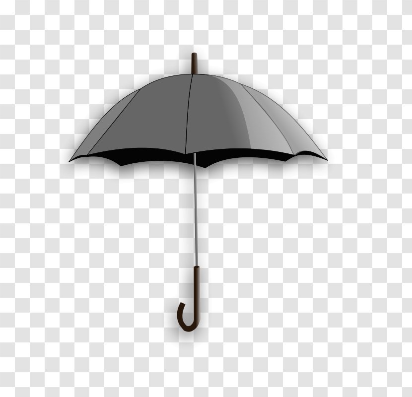 Umbrella Line Art Clip - Cliparts Black Transparent PNG