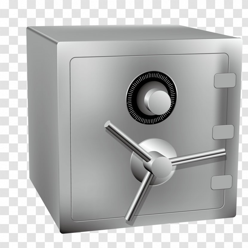 Safety Safe Deposit Box Euclidean Vector - Hardware - Safes Transparent PNG