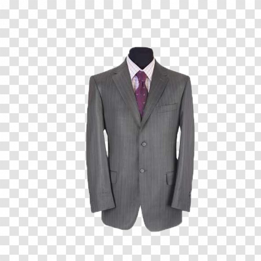 Suit Clothing Jacket Dress Formal Wear - Textile Transparent PNG