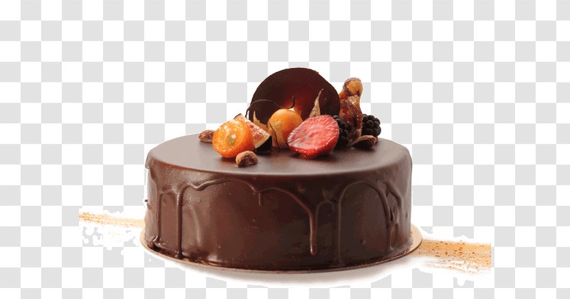 Chocolate Cake Mousse Torte Ganache Truffle - Sachertorte Transparent PNG