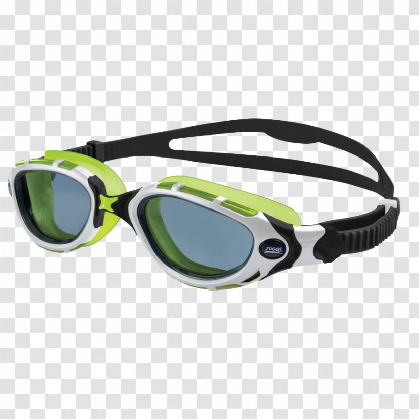 Swedish Goggles Zoggs Swimming Lens - Blue - Flex Transparent PNG
