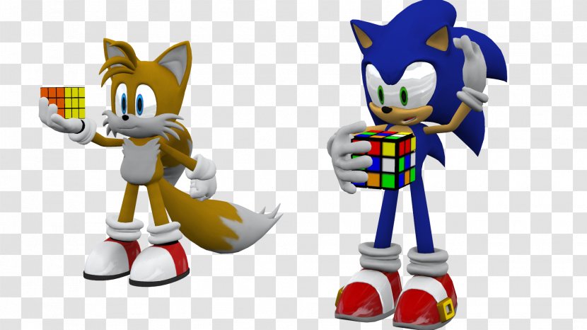 Sonic The Hedgehog Free Riders Heroes Video Game Sega - Figurine - Miles Transparent PNG