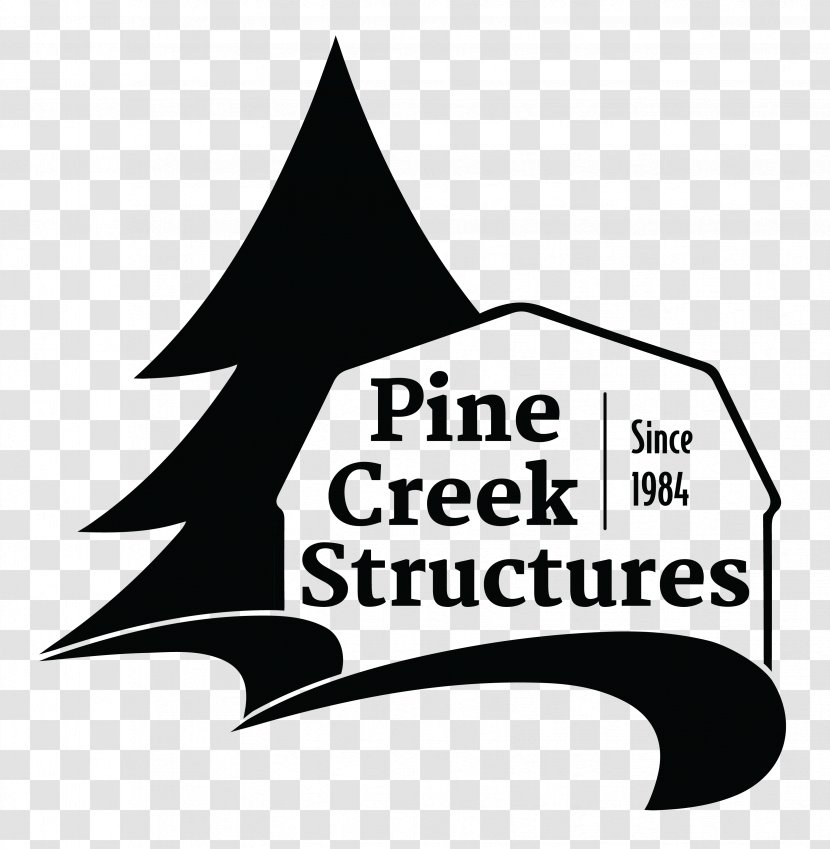Pine Creek Structures Logo Clip Art Brand Font - Text Transparent PNG