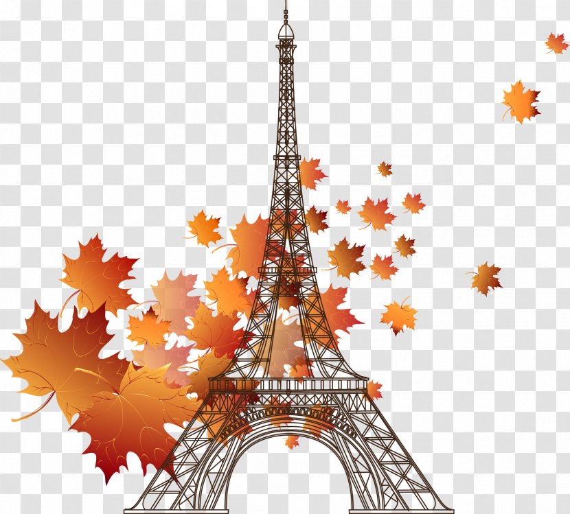 Eiffel Tower Stock Photography - Pattern - Maple Illustration Transparent PNG