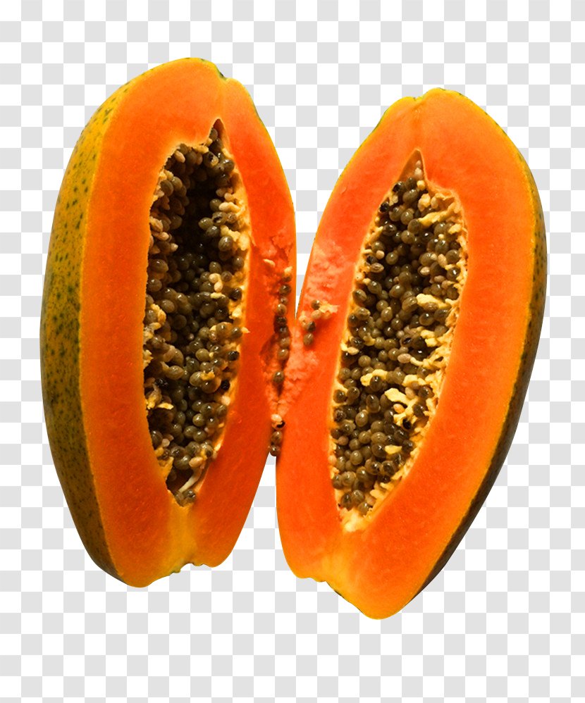 Papaya Food - Vegetable - Ripe Transparent PNG