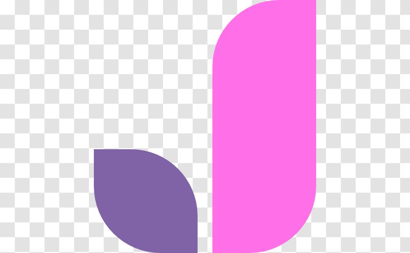 Logo Brand Line - Lilac Transparent PNG