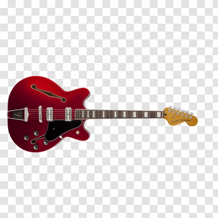 Fender Coronado Starcaster Stratocaster Jaguar Bass Guitar - Pro Transparent PNG
