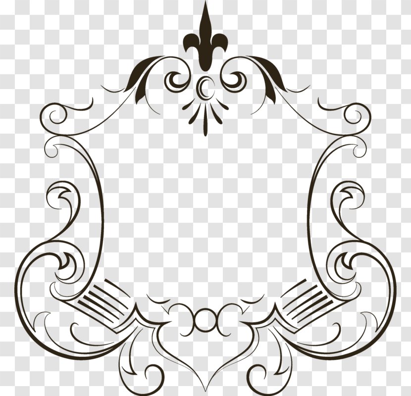 Motif Background - Symmetry - Stencil Blackandwhite Transparent PNG