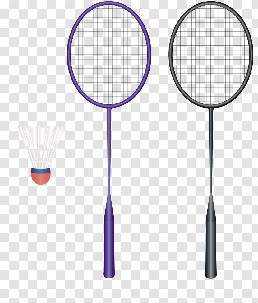 Badminton Racket Cartoon Transparent PNG