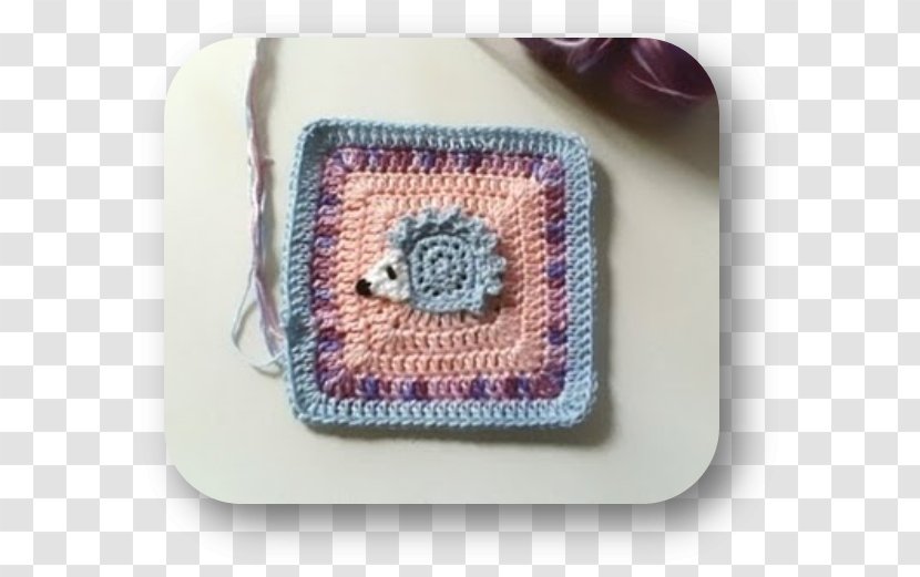 Granny Square Crochet Stitch Needlework Pattern - Wool Transparent PNG