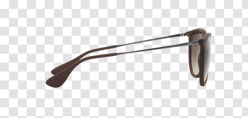 Ray-Ban Erika Classic Aviator Sunglasses Wayfarer - Eyewear - Brown Lens Transparent PNG