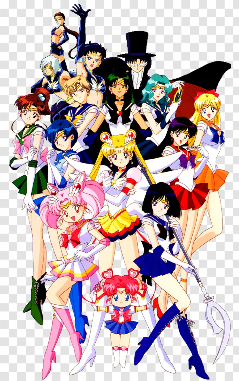 Sailor Moon Chibiusa Tuxedo Mask Jupiter Venus - Tree - There Transparent PNG