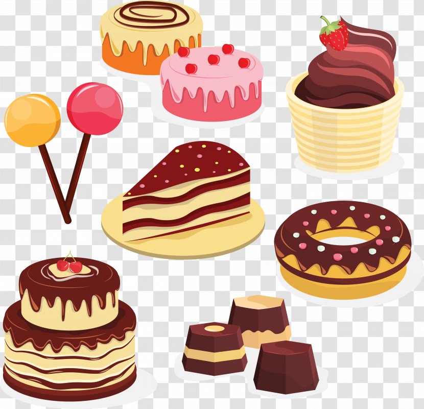 Torte Cupcake Clip Art - Baked Goods - Sweets Transparent PNG