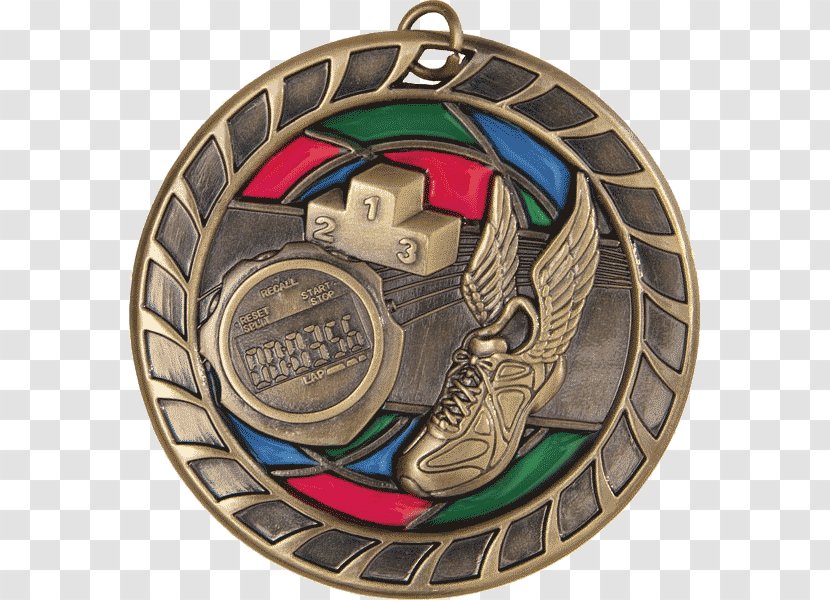 Stained Glass Medal Award - Bronze - Trophy Transparent PNG