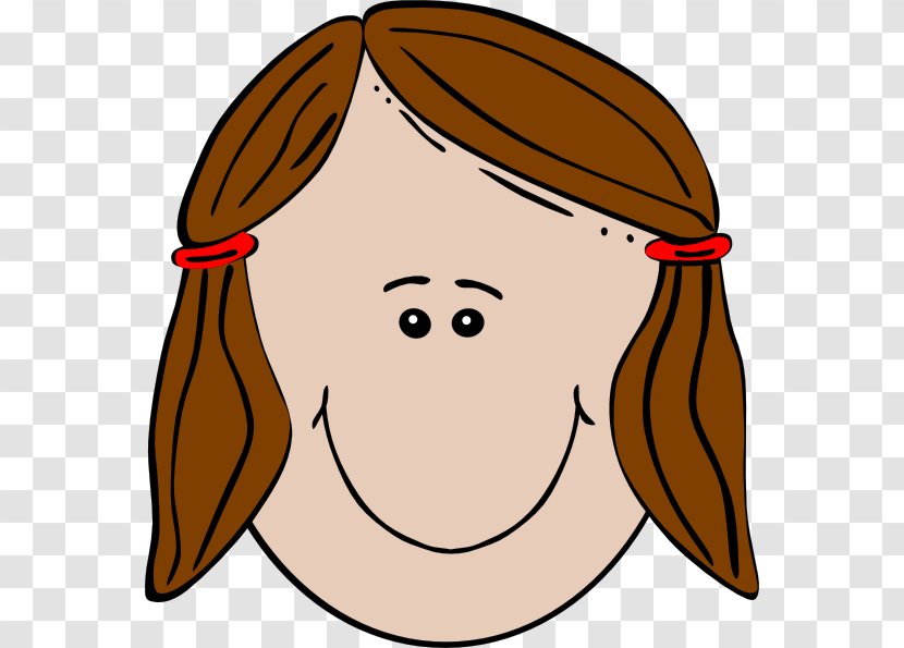 Face Drawing Child Animaatio Clip Art - Woman Transparent PNG