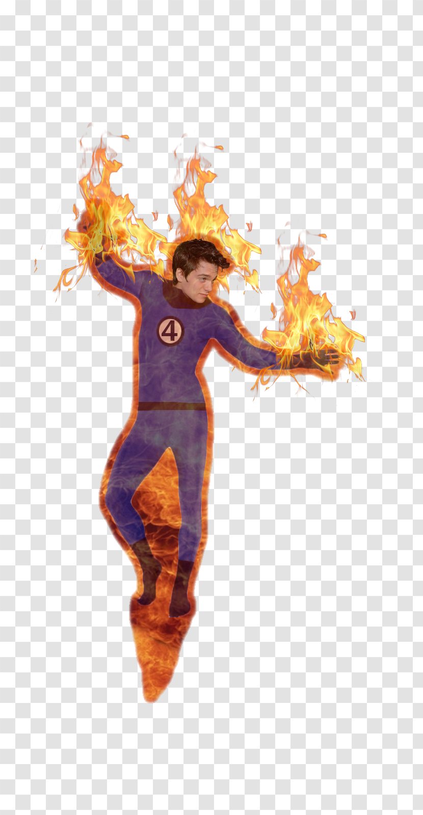 Human Torch Johnny Blaze Marvel Cinematic Universe Comics Spider-Man - Fantastic Four Transparent PNG