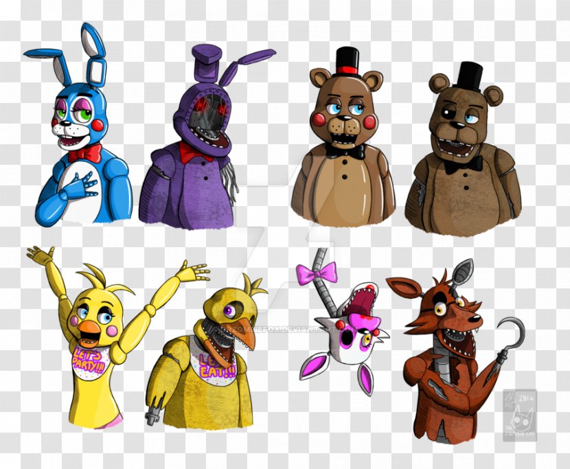 Five Nights At Freddy's 2 Freddy's: Sister Location 3 4 - Video - Freddy Characters Transparent PNG