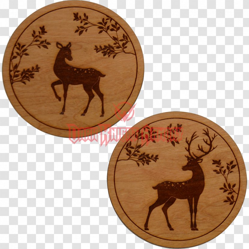 Red Deer Reindeer Drawing - Black - Woodland Transparent PNG