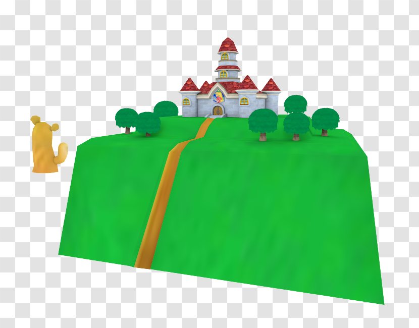 Super Mario 3D Land Princess Peach Wii 64 DS Bros. 3 - Smash Bros - Grass Transparent PNG
